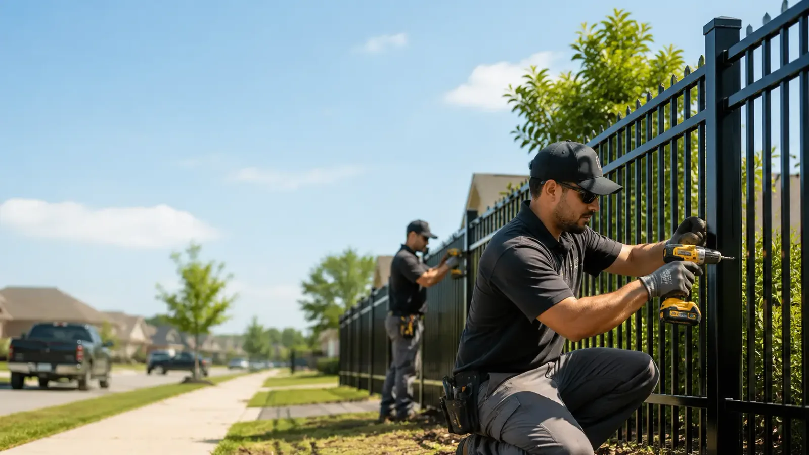 Metal Fence Installation in Fraser, MI